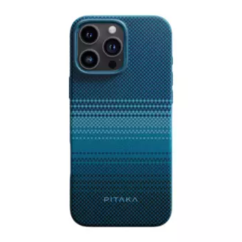 Чехол PITAKA Military-Grade MagEZ Pro 4 для iPhone 16 Pro карбоновый (арамид) Moonrise
