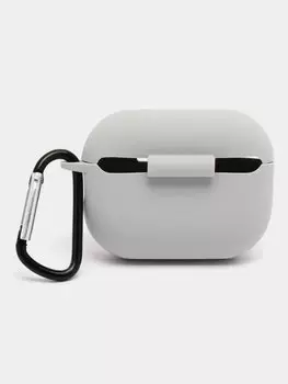 Чехол Protective Case для AirPods Pro/Pro 2 силиконовый (серый)