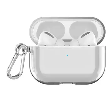 Чехол Silicone Case для AirPods Pro/Pro 2 силиконовый (прозрачный)