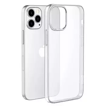 Чехол-накладка Hoco Light Series TPU для iPhone 16 Pro силиконовый (прозрачный)