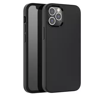 Чехол-накладка Hoco Pure Series для iPhone 14 Pro силиконовый (черный)