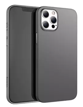 Чехол-накладка Hoco Thin Series PP для iPhone 13 Pro пластик/полиуретан (черный)