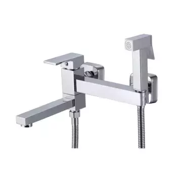 Гигиенический душ D-lin D181201 со смесителем, хром