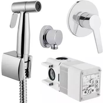 Гигиенический душ VitrA A49271EXP со смесителем, С ВНУТРЕННЕЙ ЧАСТЬЮ