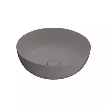 GLOBO T-Edge Раковина-чаша на столешницу d45, H 16 см, без отв под смеситель, цвет Agata