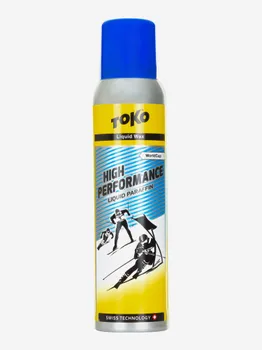 Мазь скольжения TOKO High Performance Liquid Paraffin blue 125 мл -9C/-30C, Синий