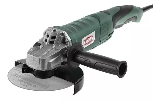 Шлифмашина угловая электрическая Hammer USM1350D (159-039) 1350 Вт d150 мм