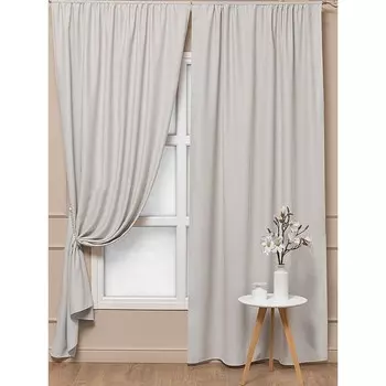 Штора блэкаут шампань 160х270 см Amore Mio (99103)