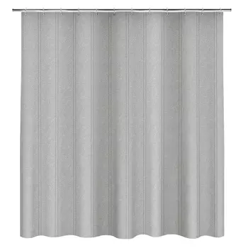 Штора для ванны Fora Miracle Silver 2000х1800 мм полиэстер серая (FOR-MIR208SIL)
