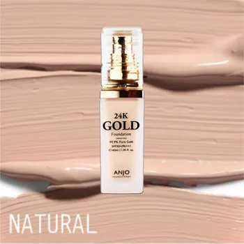Тональная основа ANJO 24K Gold 40 мл (6 вариантов) #No.23 Natural Beige 1PCS