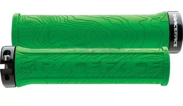 Ручки Race Face Half Nelson Lock On Grips, зеленый, AC990059