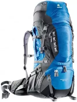 Рюкзак Deuter Aircontact PRO 60 + 15, чехол от дождя, 88х34х34, 60 л, синий, 4420015_9503