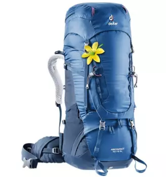 Рюкзак туристический Deuter Aircontact SL, 40 + 10л, petrol-navy, 3320019_3385