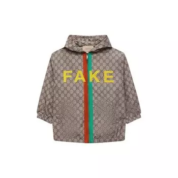 Ветровка с капюшоном Gucci