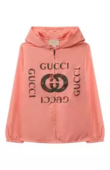 Ветровка с капюшоном Gucci