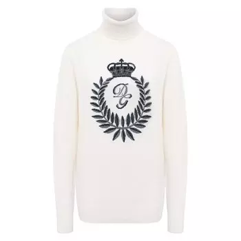 Водолазка из кашемира и вискозы Dolce &amp; Gabbana