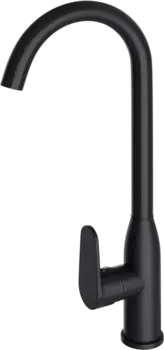 Смеситель для кухни Teymi Lina T10224 черный матовый