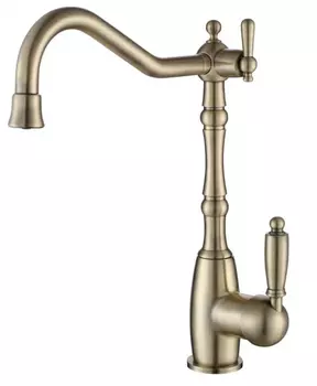 Смеситель для кухонной мойки Aksy Bagno бронза (TL-18083 bronze)