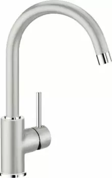 Смеситель для кухонной мойки Blanco Mida 524210 серый, хром
