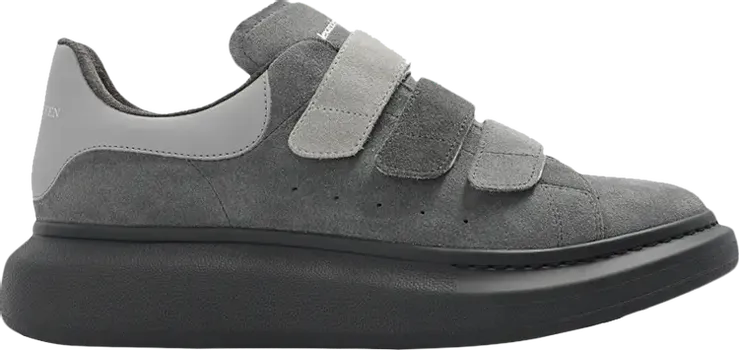 Кроссовки Alexander McQueen Oversized Triple Strap Sneaker Grey, серый