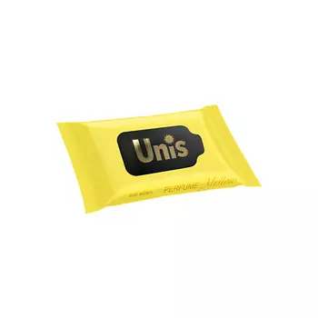 UNIS Влажные салфетки Антибактериальные Perfume Yellow 15.0