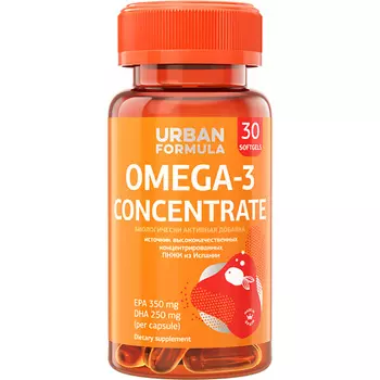 URBAN FORMULA Биологически активная добавка к пище "Omega 3-60%"