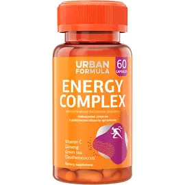 URBAN FORMULA Комплекс для энергии с женьшенем Energy Complex
