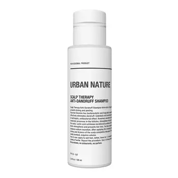 URBAN NATURE Шампунь против перхоти с терапевтическим эффектом Scalp Therapy Anti-Dandruff Shampoo 100.0
