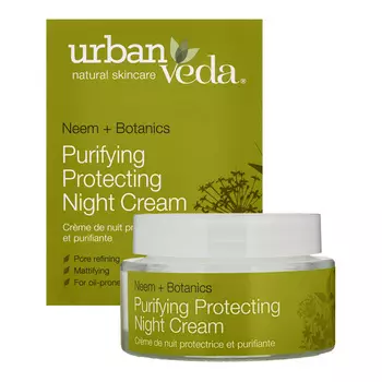 URBAN VEDA Крем для лица ночной защищающий и очищающий