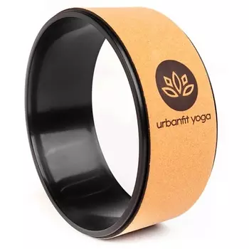 URBANFIT Колесо для йоги, стрейчинга и гимнастики пробковое