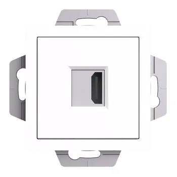 Розетка HDMI Systeme Electric AtlasDesign встраиваемая белая (ATN000180)