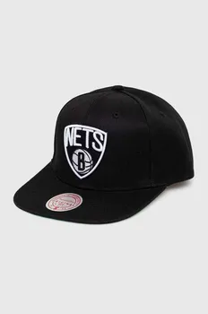 Бейсбольная кепка BROOKLYN NETS Mitchell&Ness, черный