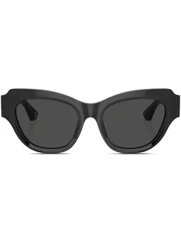 Burberry Eyewear солнцезащитные очки в оправе 'кошачий глаз', серый