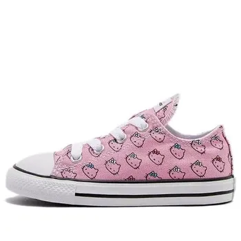 Кроссовки hello kitty x chuck taylor all star low 'prism pink' Converse, розовый