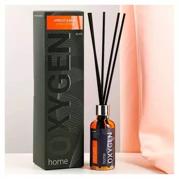 Диффузор ароматический Oxygen Home "Apricot And Basil", 50 мл, абрикос с базиликом
