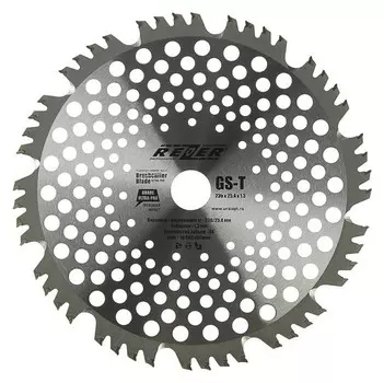 Диск для триммера Rezer GS-T Ultra-Pro, 230x25.4 мм, 48 зубьев, толщина 1.3 мм