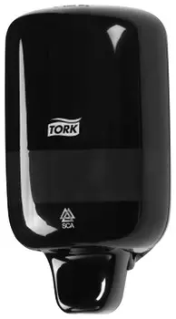 Диспенсер для жидкого мыла Tork (Система S2) Elevation, 0,5 л, Mini, черный