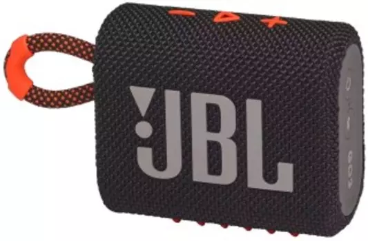 Портативная акустика JBL GO 3 Black/Orange