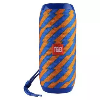 Портативная акустика T&amp;G TG117 сине-оранжевый