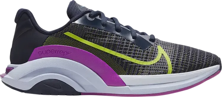 Кроссовки Nike Wmns ZoomX SuperRep Surge 'Blackened Blue Cyber', синий