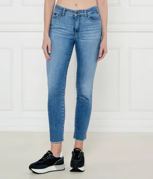 Джинсы женские Marc Cain зауженные короткие, синий