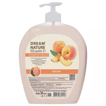 DREAM NATURE Жидкое мыло "Персик" 500.0