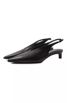 Кожаные туфли Jil Sander