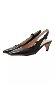 Кожаные туфли Plexi 55 Gianvito Rossi