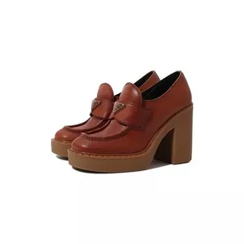 Кожаные туфли Prada
