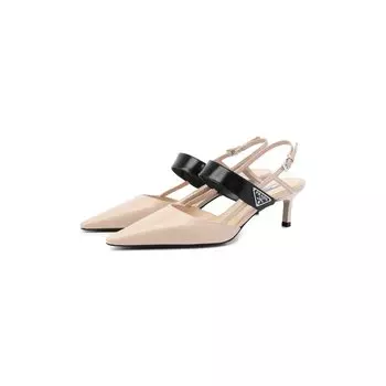 Кожаные туфли Prada