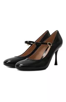 Кожаные туфли Carla 85 Gianvito Rossi