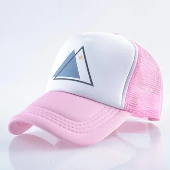Snapback Trucker Кепки Мужчины Дышащая Бейсболка Женщины Унисекс Уличная Одежда Хип-Хоп Шляпы Летняя Шляпа 56-60cm белый