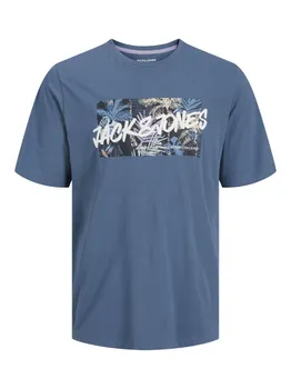 Рубашка JACK & JONES JJHAWAII, синий/темно-синий