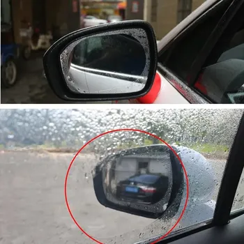 Противотуманная прозрачная защитная пленка на автомобильное зеркало заднего вида для Renault Megane 2 3 Duster Logan Clio 4 3 Laguna 2 Sandero Scenic 2